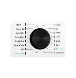 ماشین لباسشویی کرال مدل TFW-49414 ظرفیت 9 کیلوگرم