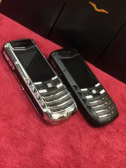 گوشی دکمه ای لاکچری ورتو فراری vertu ferrari v5pro (( با رجیستر شرکتی و کیف هدیه ))