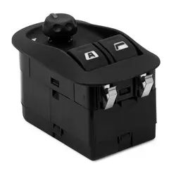 کلید شیشه بالابر و تنظیم آینه ام دی اچ مدل 3545 مناسب برای پژو 206 تیپ 5