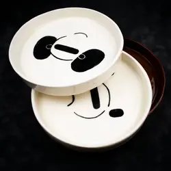 بشقاب خرس های کله فندوقی 🐼🐻‍❄️ - 20 سانتی متر