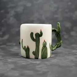 ماگ کاکتوس کلاه کابوی متحرک 🌵🤠 - 250 میلی لیتر