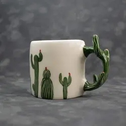 ماگ کاکتوس کلاه کابوی متحرک 🌵🤠 - 250 میلی لیتر