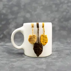 ماگ برگ پاییزی 🍂 - 300 میلی لیتر