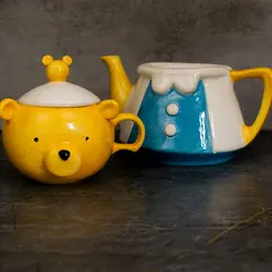 ست قوری و ماگ وینی پو