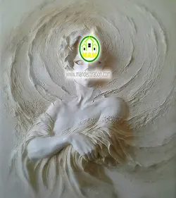 پوستردیواری گچبری چهره 5268