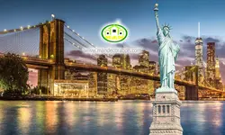 پوستردیواری برج آزادی منهتن نیویورک کد 12425