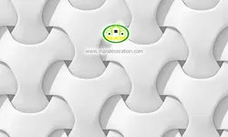 پوستردیواری سه بعدی دیوار طوسی کد 12303