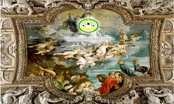 پوستردیواری سقفی کد 12196