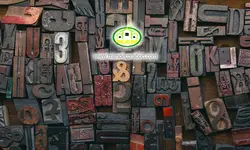 پوستردیواری سه بعدی نوشته بر روی دیوار کد v12205