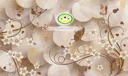 پوستردیواری سه بعدی کد 12062