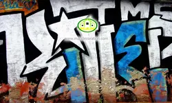 پوستردیواری نقاشی دیواری گرافیتی کد 5371