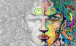 پوستردیواری نقاشی دیواری گرافیتی کد 5376