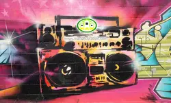 پوستردیواری نقاشی دیواری گرافیتی کد 5375