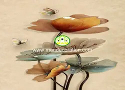 پوستردیواری گل سه بعدی کد 13043