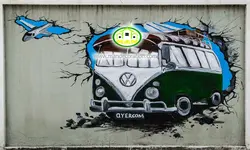 پوستردیواری نقاشی دیواری گرافیتی کد 5414