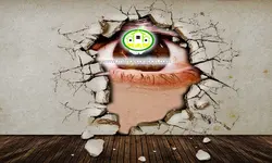 پوستردیواری نقاشی دیواری گرافیتی کد 5417