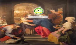 پوستردیواری نقاشی دیواری رنگ روغن کد 12372