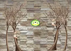 پوستردیواری درخت طلایی سه بعدی کد 13076