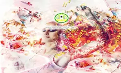 پوستردیواری چهره کد 12229