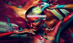 پوستردیواری چهره کد v12084