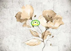 پوستردیواری گل کد 13093