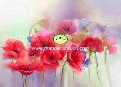 پوستردیواری گل کد 13288