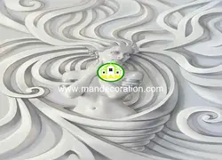 پوستردیواری چهره فرشته و سه بعدی13421