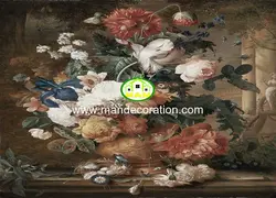 پوستردیواری نقاشی گل 13157