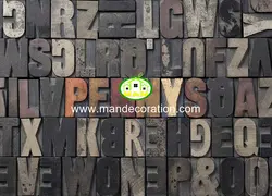 پوستردیواری دیوار سه بعدی نوشته کد 13069