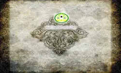 پوستردیواری پتینه و داماسک محو طوسی طلایی کد 5212