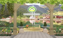 پوستردیواری طبیعت پنجره رو به دریاچه کد 5431