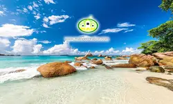 پوستردیواری ساحل کد 12540