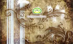 پوستردیواری داماسک و پتینه نسکافه ای کد 5170