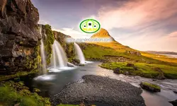 پوستردیواری طبیعت دریاچه و کوه کد 12512