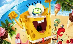 پوستردیواری کودک باب اسفنجی کد 12786