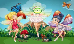 پوستردیواری کودک کد 12815