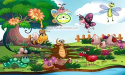 پوستردیواری کودک کد 12820