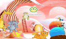 پوستردیواری کودک کد 12816