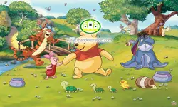 پوستردیواری کودک پو کد 12801