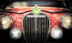 پوستردیواری ماشین کد v12105