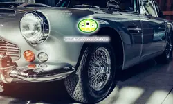 پوستردیواری ماشین کد v12114