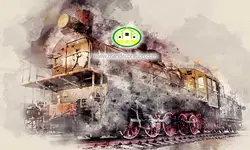 پوستردیواری قطار کد 12401