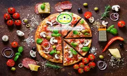 پوستردیواری غذا کد v12142