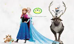 پوستردیواری کودک السا کد 5478