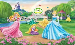 پوستردیواری کودک سیندرلا کد 5488