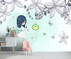 پوستردیواری کودک دخترانه گل لوکس کد vip007