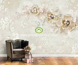 پوستردیواری گل سه بعدی لوکس کد vip020