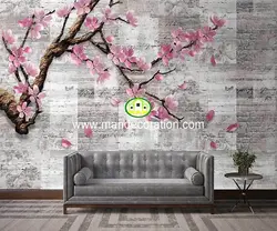 پوستردیواری گل سه بعدی لوکس کد vip026