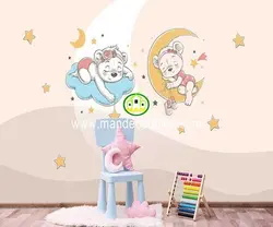 پوستردیواری کودک لوکس کد vip032