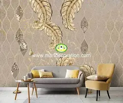 پوستردیواری گل سه بعدی لوکس کد vip030